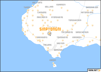 map of Sinp\