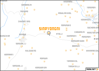 map of Sinp\