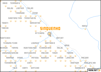 map of Sin Quen Hô