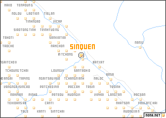 map of Sin Quen