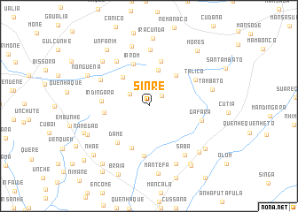 map of Sinre