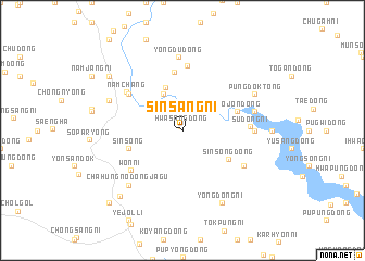 map of Sinsang-ni