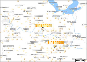 map of Sinsang-ni