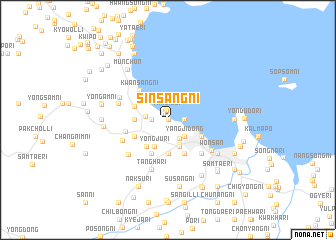 map of Sinsang-ni