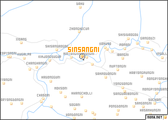 map of Sinsang-ni