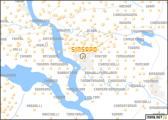 map of Sinsap\