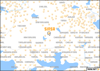 map of Sinsa