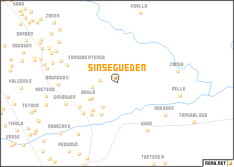 map of Sinséguéden