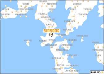 map of Sinsŏng