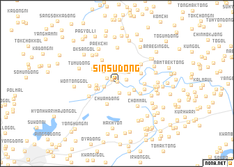 map of sinsu-dong