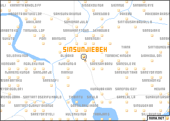 map of Sinsu Njiebeh