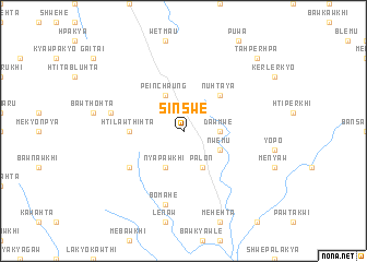 map of Sinswe