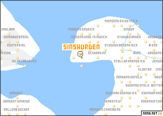 map of Sinswürden