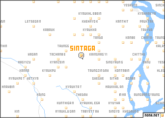 map of Sintaga
