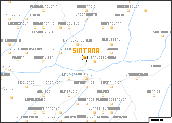 map of Sintaná