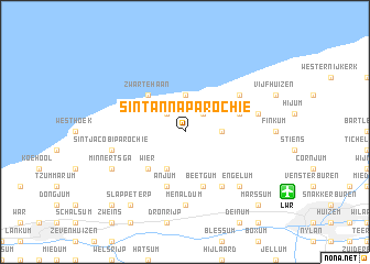 map of Sint Annaparochie