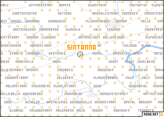 map of Sint-Anna