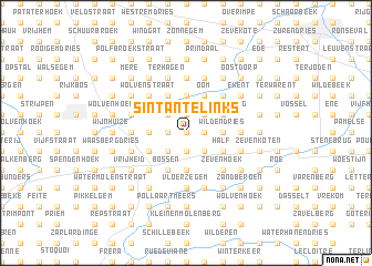 map of Sint-Antelinks