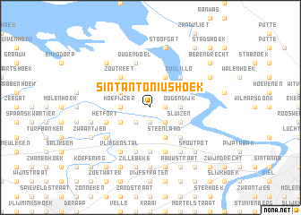 map of Sint-Antoniushoek