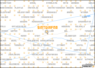 map of Sint-Dimfna