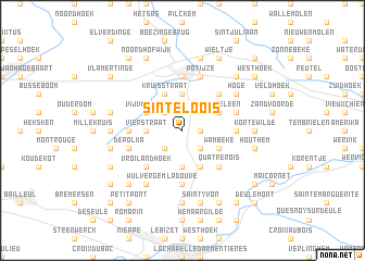 map of Sint-Eloois