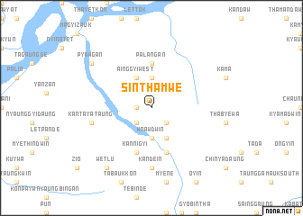 map of Sinthamwe