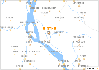 map of Sinthe