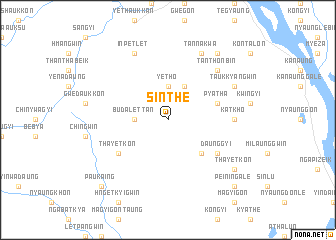 map of Sinthe