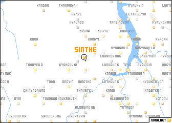 map of Sinthe