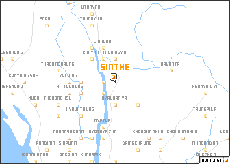 map of Sinthe