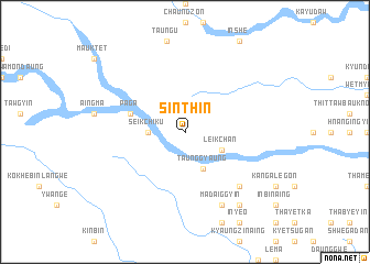 map of Sinthin