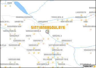 map of Sintiân Abdoulaye