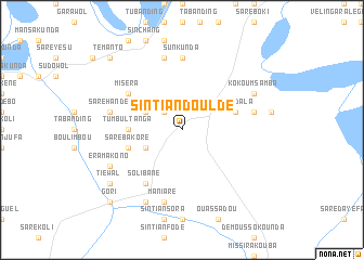 map of Sintiân Douldé
