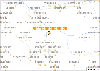 map of Sintiân Gana Boiro