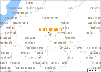 map of Sintiân Séni