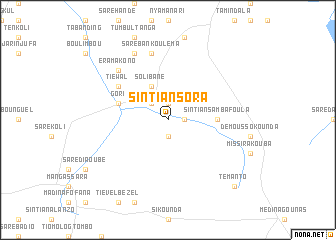 map of Sintiân Sora