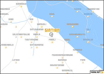 map of Sintiân