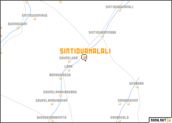 map of Sintiou Amal Ali