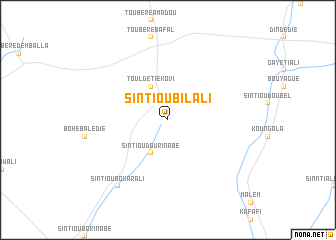 map of Sintiou Bilali