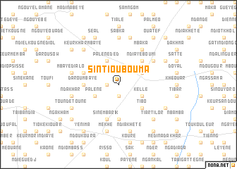 map of Sintiou Bouma