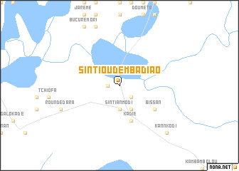 map of Sintiou Demba Diao