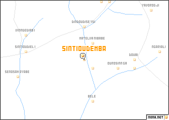 map of Sintiou Demba
