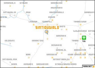 map of Sintiou Dialo