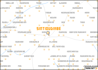 map of Sintiou Dimbé