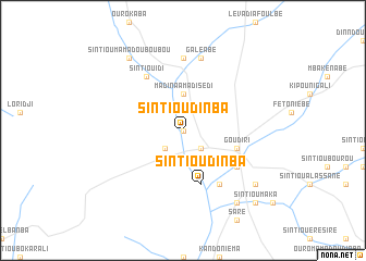 map of Sintiou Dinba