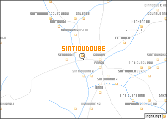 map of Sintiou Doubé