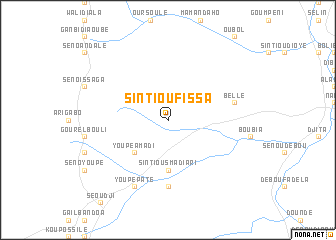 map of Sintiou Fissa