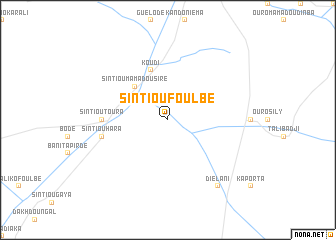 map of Sintiou Foulbé