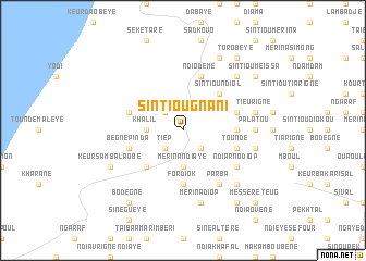 map of Sintiou Gnani