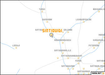 map of Sintiou Idi